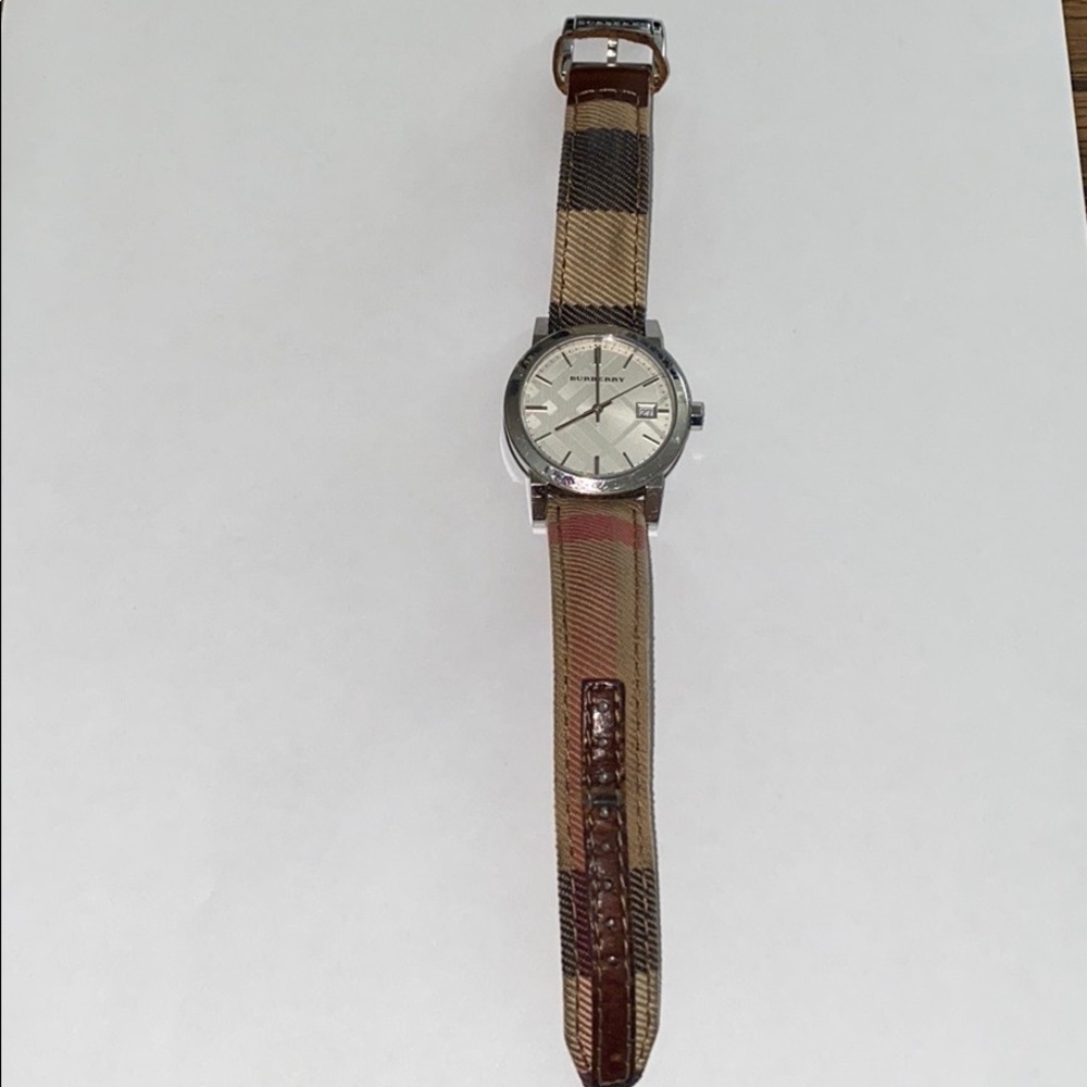 Burberry watch with case